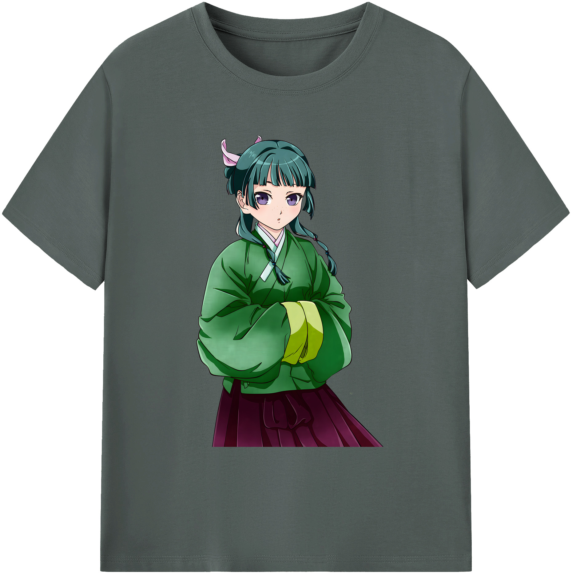 （画像用） 薬屋のひとりごと The Apothecary Diaries 綿100％ メンズ半袖Tシャツ｜肌触りやわらか＆通気性